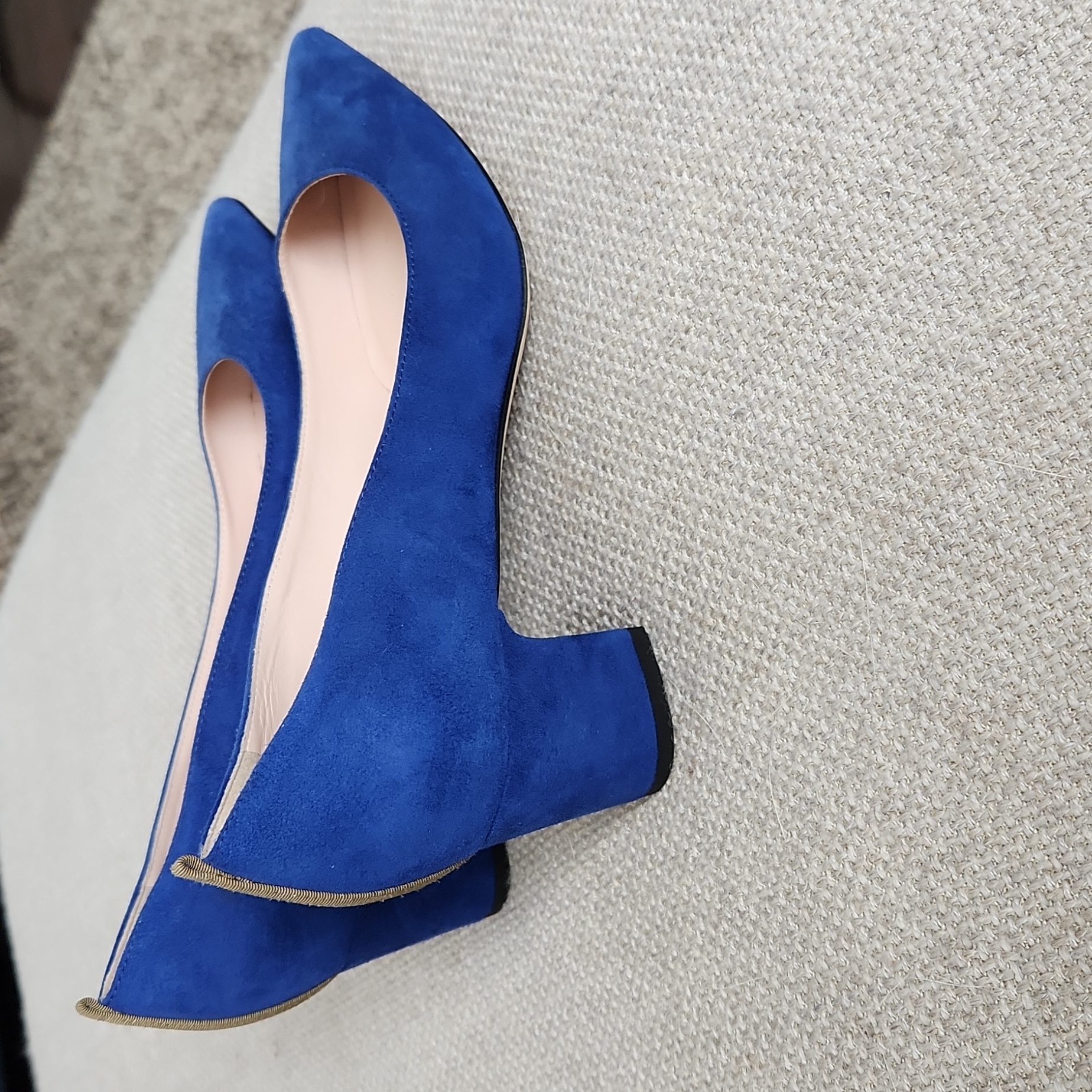 Sjp By Sarah Jessica Parker Block Heel Pumps 36.5